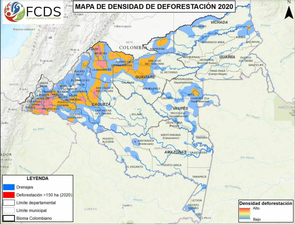 Deforestación amazonia
