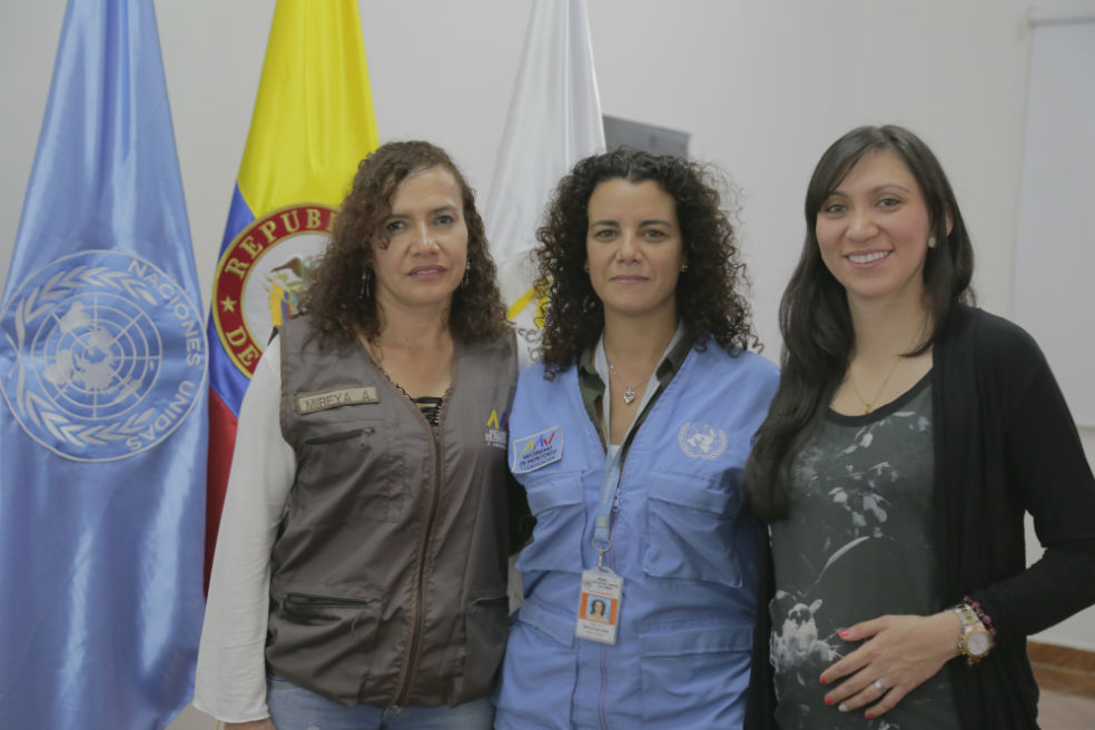 Las mujeres del Mecanismo de Monitoreo en Popayán