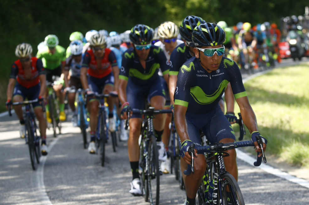 Nairo no le descontó tiempo a Dumoulin: continúa segundo en el Giro