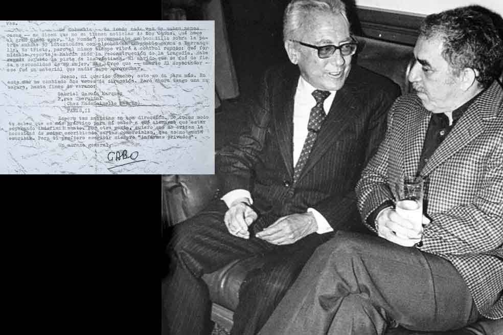 Guillermo Cano Isaza y Gabriel García Márquez