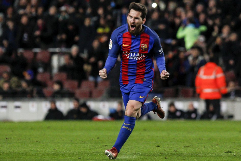Un golazo de tiro libre de Messi, le dio la victoria al Barcelona/ EFE