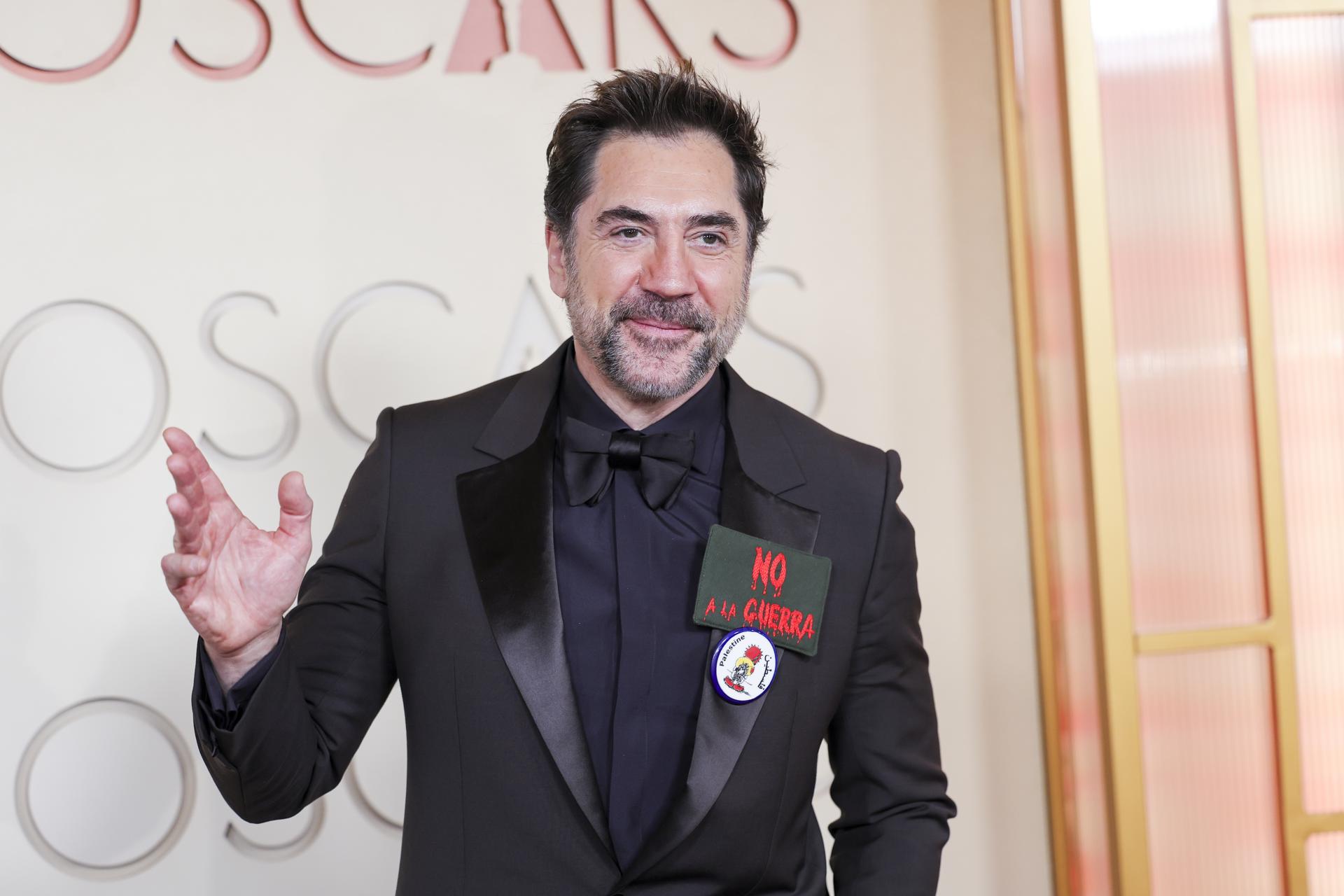 LOS ANGELES (United States), 15/03/2026.- Spanish actor Javier Bardem arrives on the red carpet ahead of the 98th annual Academy Awards ceremony at the Dolby Theatre in the Hollywood neighborhood of Los Angeles, California, USA, 15 March 2026. The Oscars are presented for outstanding individual or collective efforts in filmmaking in 24 categories. EFE/EPA/RYAN SUN
