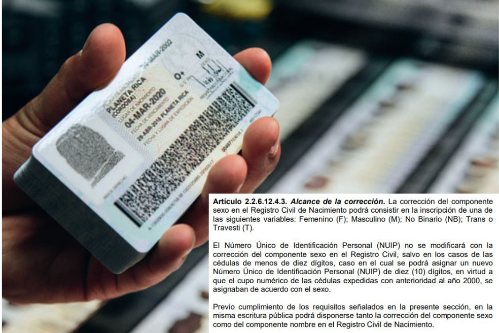 Toda persona debe poder decidir cómo se identifica