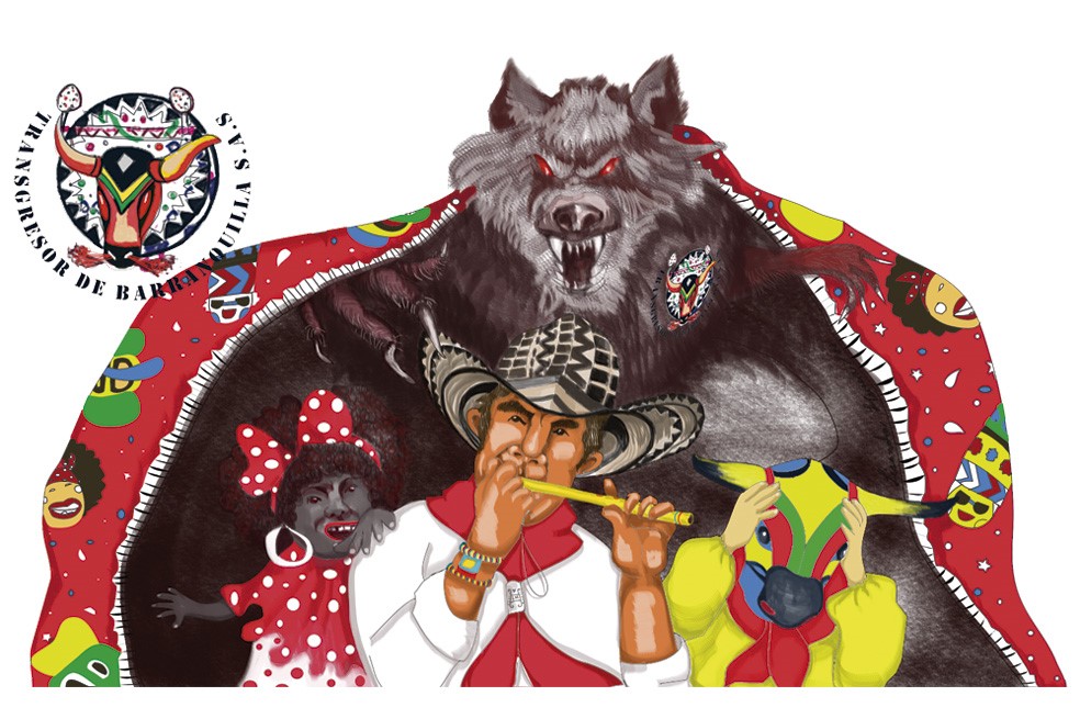 La ilustradora y artista plástica cubana, Lisandra Herrera Toledo, se sumó a la denuncia de Son Callejero con esta ilustración. “Trasgresor de Barranquilla es reinterpretación de lo que está haciendo este festival con los artistas”, explica.  / Lisandra Herrera Toledo @lizandraherrera