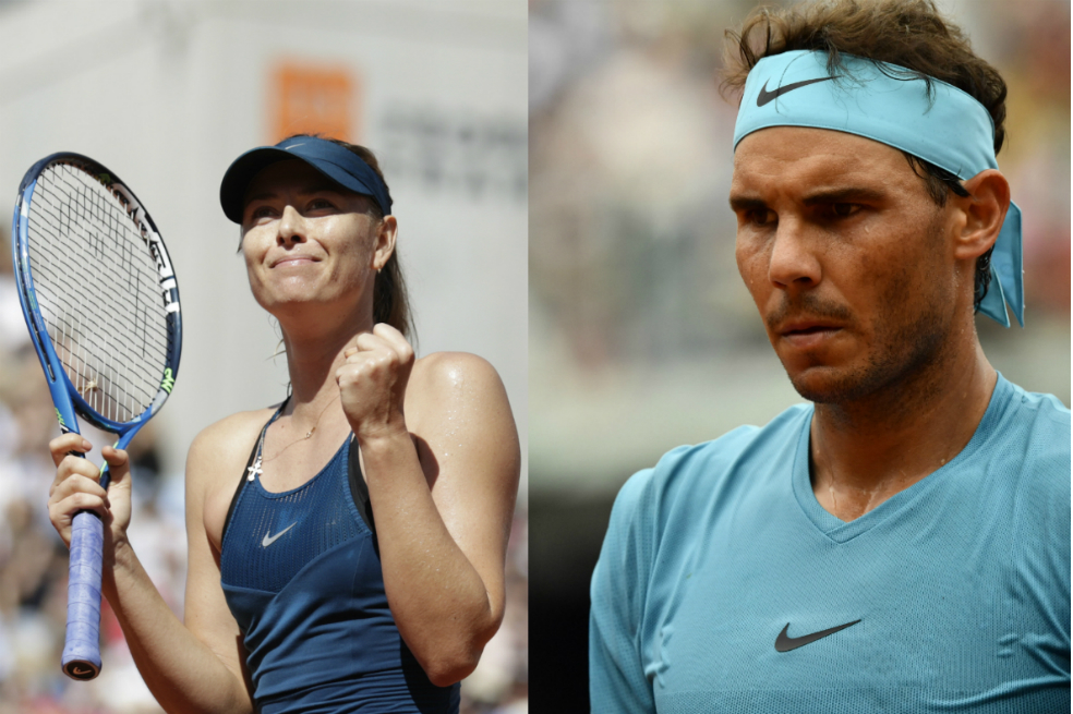 Nadal y Sharapova avanzan a segunda ronda de Roland Garros