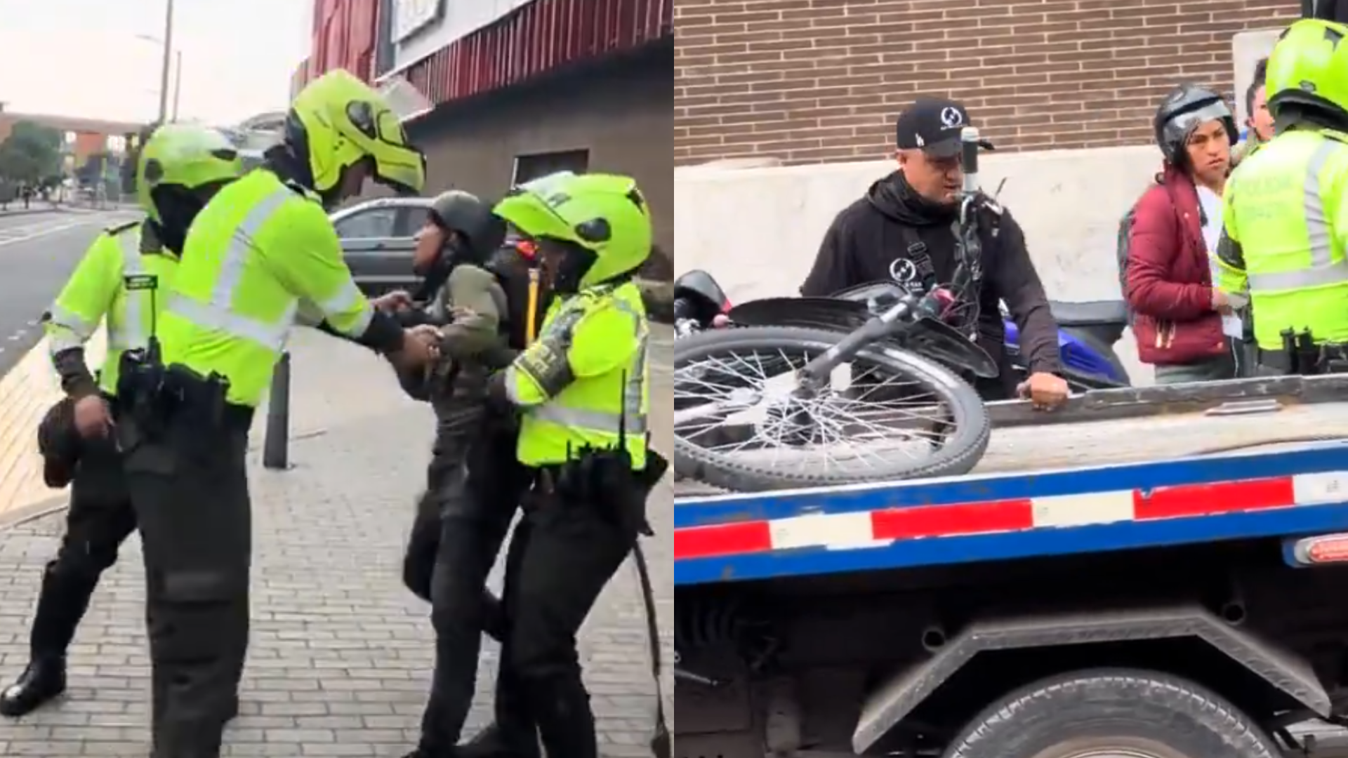 “Tenía las de perder”: habló domiciliario que le inmovilizaron su ciclomotor