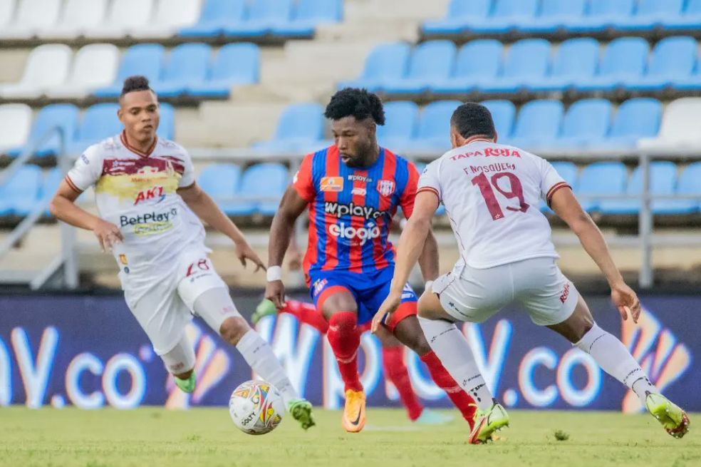 Unión prolongó su buena racha y derrotó a Tolima en Santa Marta