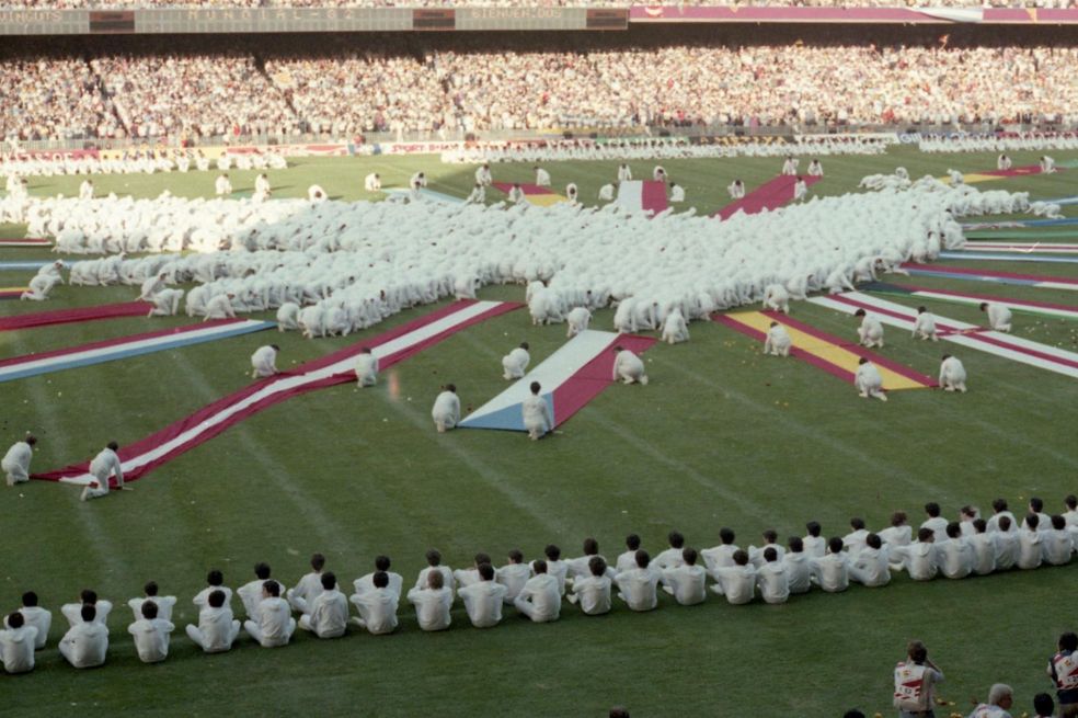 Así han sido algunas de las inauguraciones de los mundiales de fútbol.