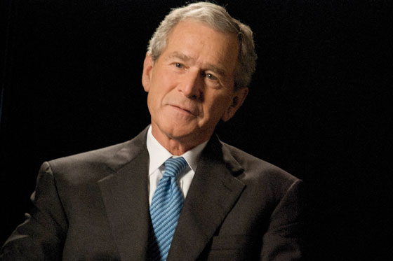 En Nat Geo, entrevista con George Bush