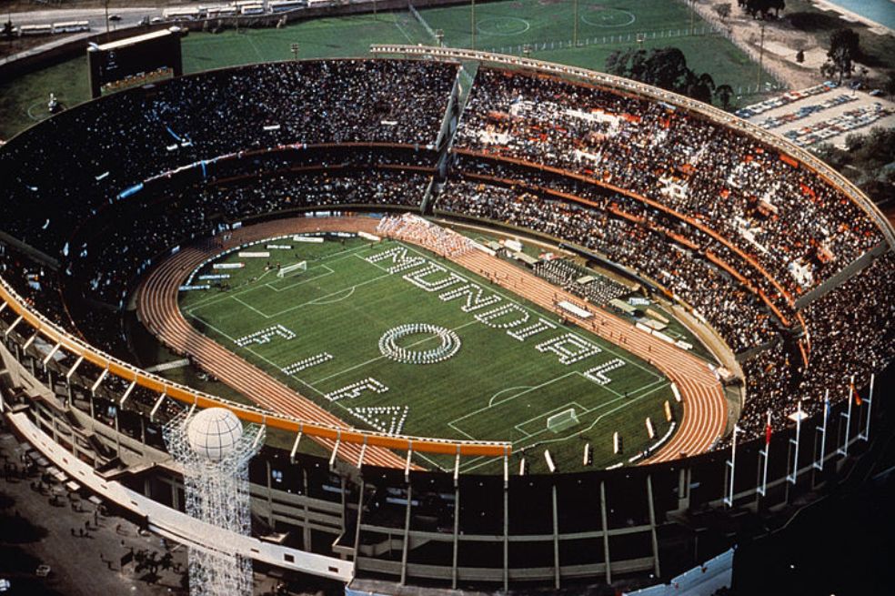 Así han sido algunas de las inauguraciones de los mundiales de fútbol.