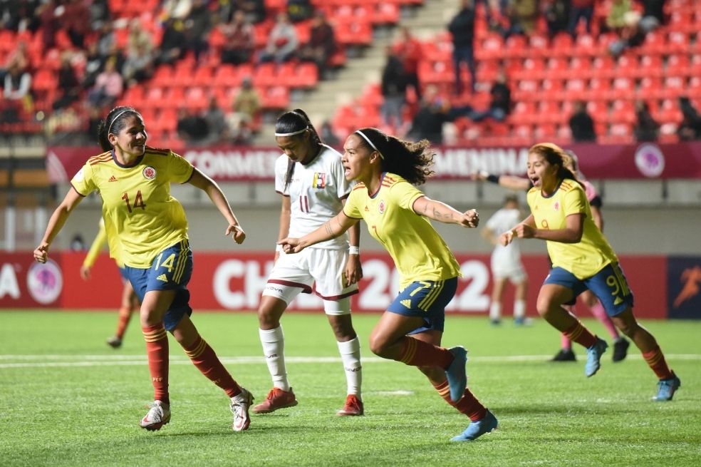 Colombia goleó a Venezuela y sigue soñando con el Mundial sub 20