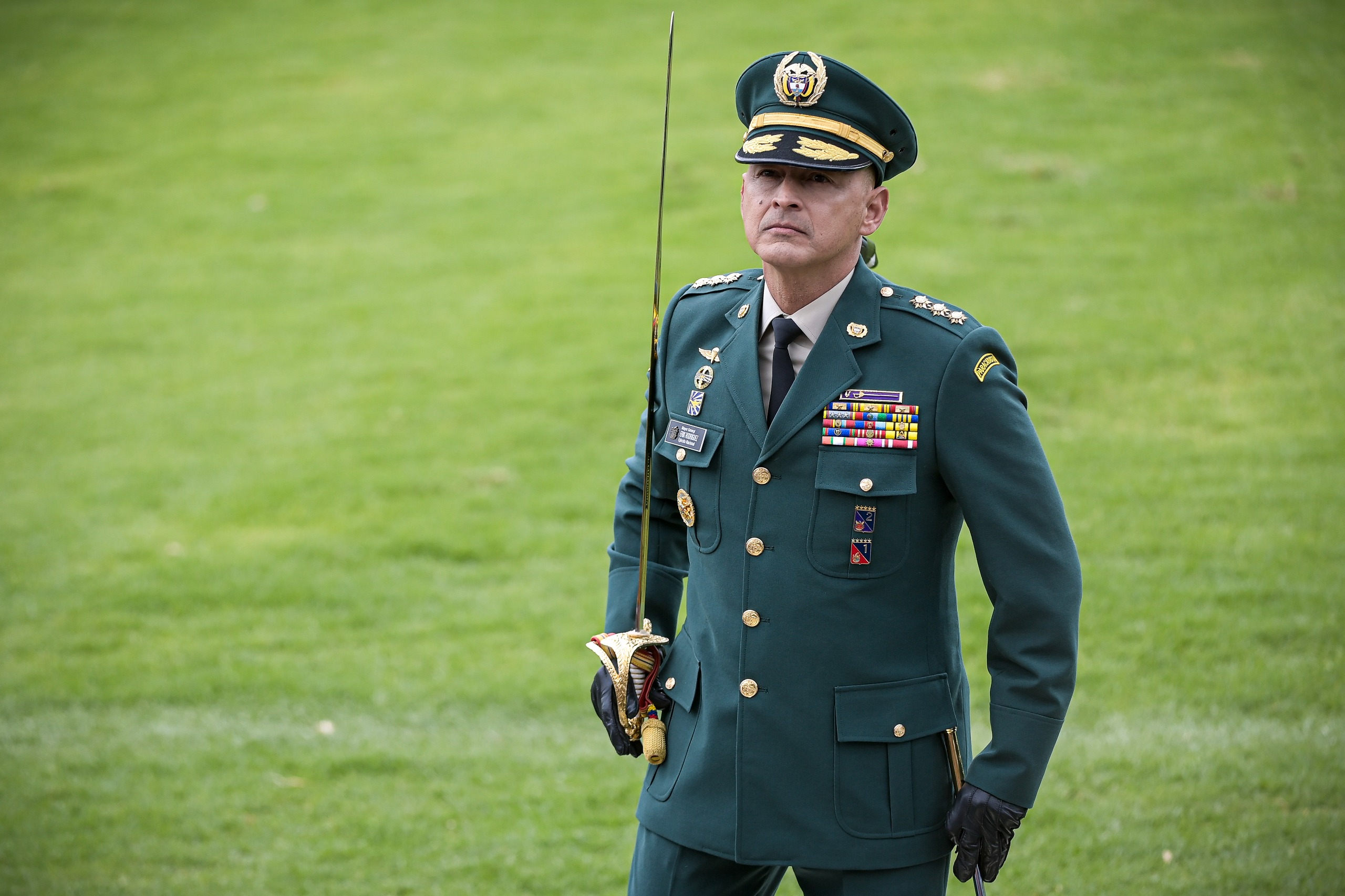 Ceremonia de reconocimiento a la nueva cúpula de las Fuerzas Militares y la Policía