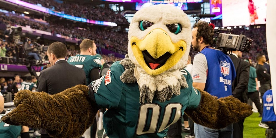 La caótica celebración de los hinchas de los Eagles, tras ser campeones de la Súper Bowl LII