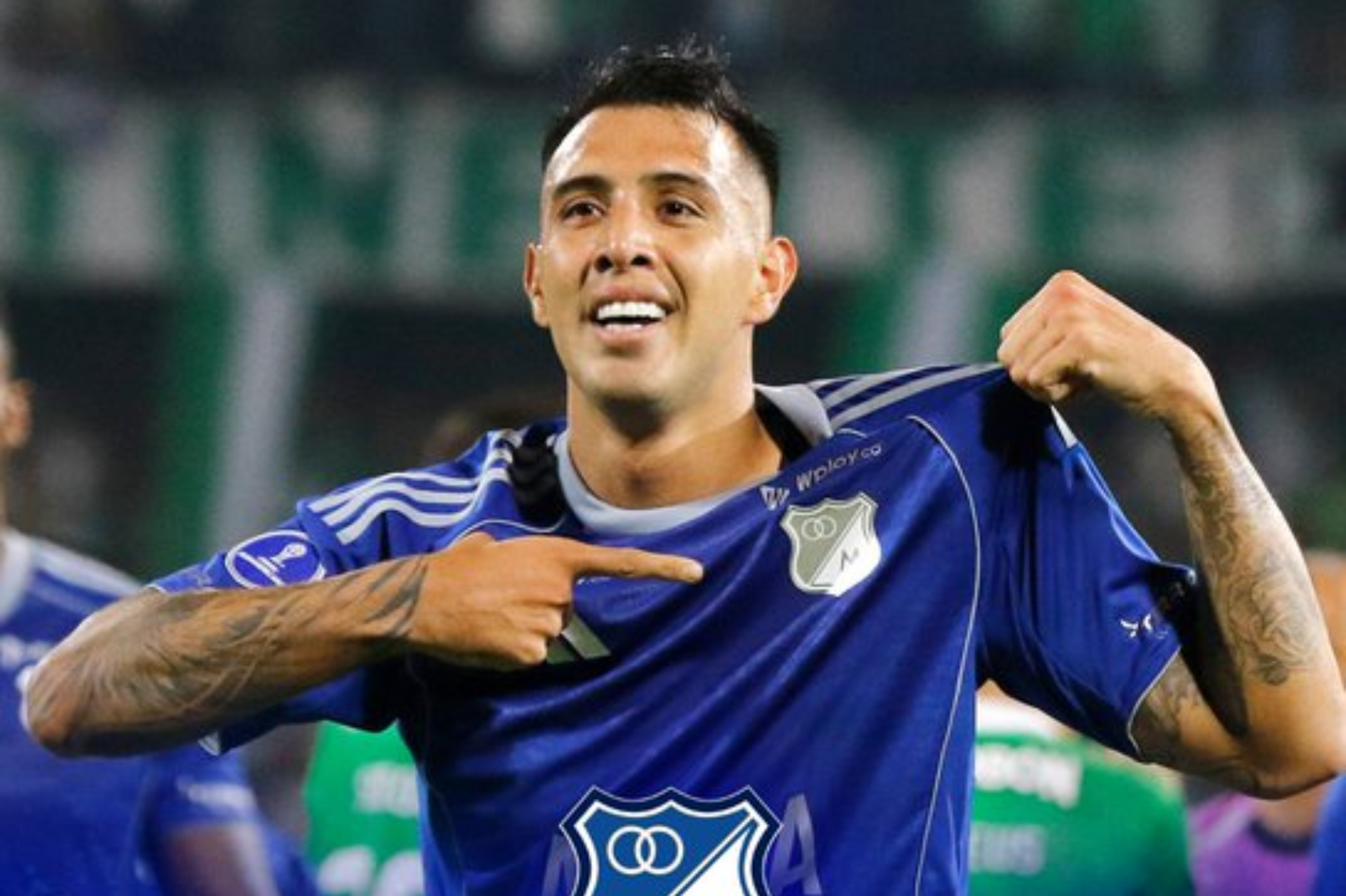 Millonarios y el brutal golazo de Contreras en la Sudamericana: desde la mitad de la cancha
