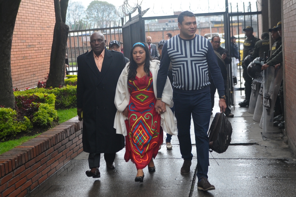 Oneida Pinto, exgobernadora de La Guajira, recuperó su libertad