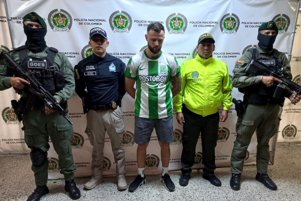 ¿Quién es el británico capturado en Medellín por negocios con el Clan del Golfo?
