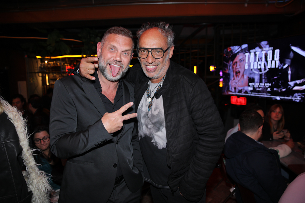 Nacho Vidal y Julio Correal