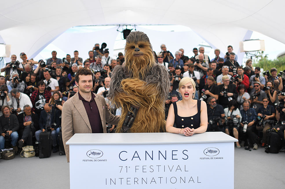 Estreno de  «Solo: A Star Wars Story» en Cannes 2018