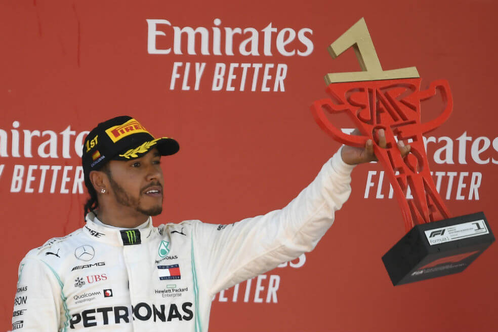 Hamilton, imparable: ganó el GP de España de la F1