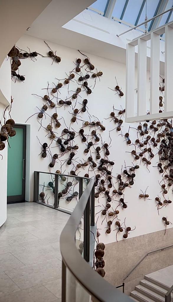 "Casa Tomada" en una de las salas del Rijksmuseum.