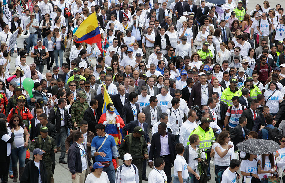 Colombia marchó por la paz