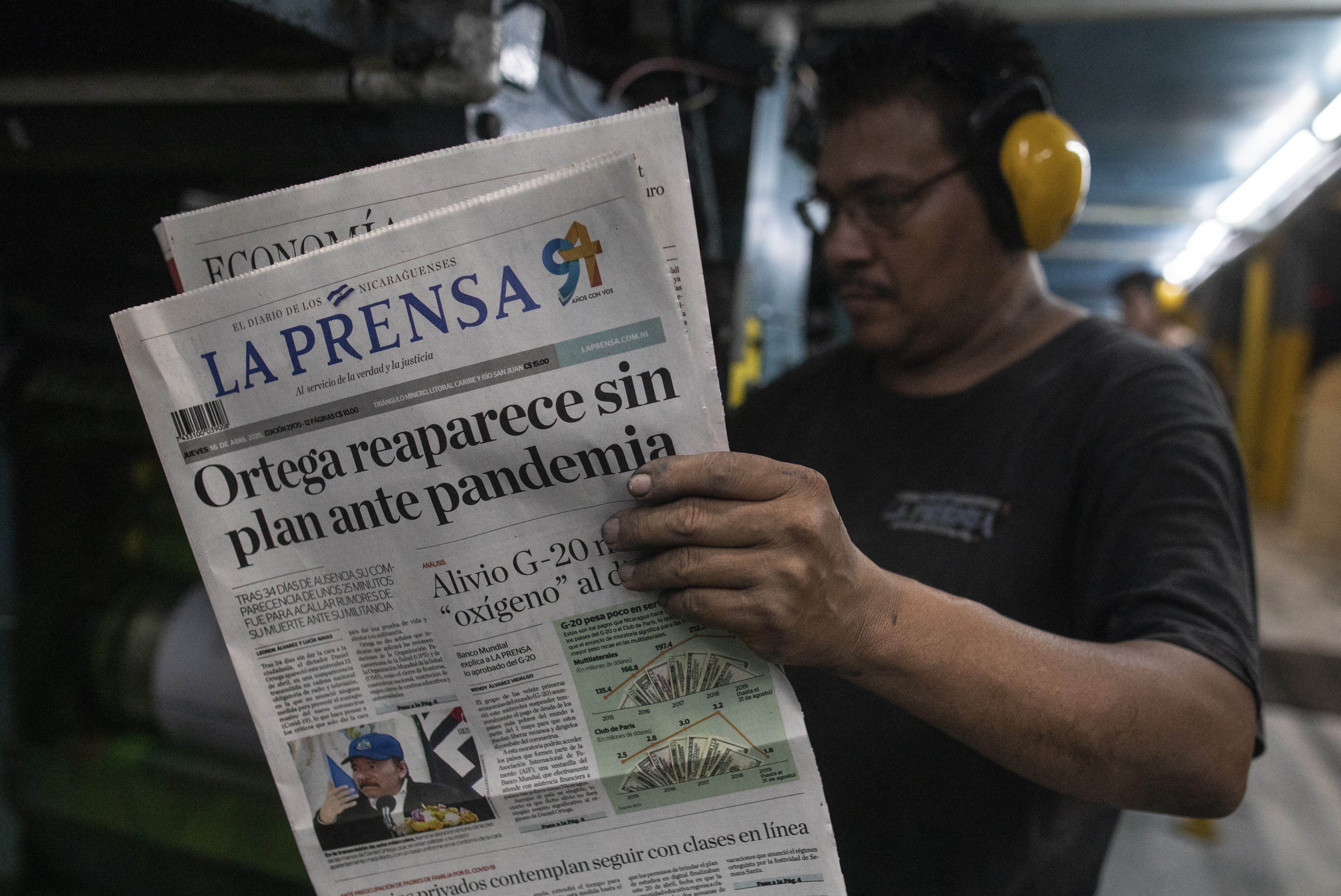 La Prensa de Nicaragua recoge el premio de periodismo Guillermo Cano de la Unesco