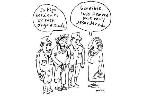 Muy desordenado
