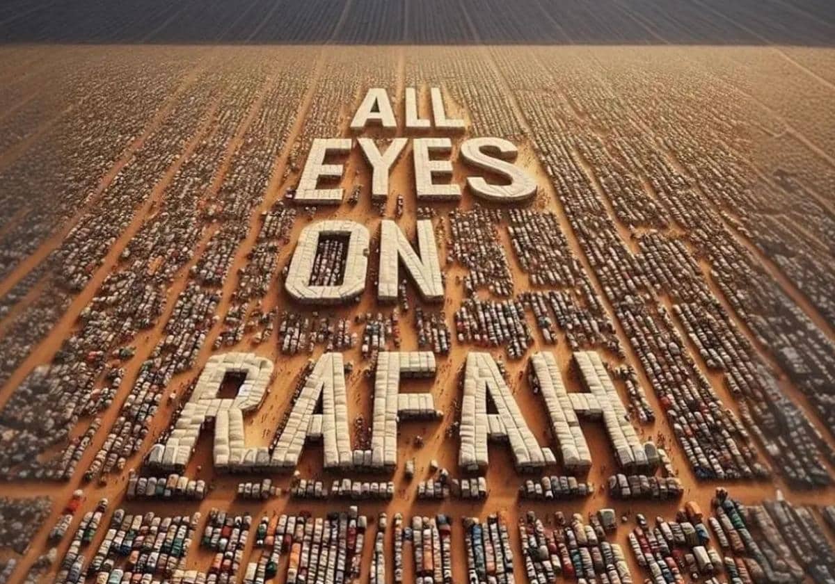 “All eyes on Rafah”: ¿de qué se trata la campaña que se hizo viral en redes?