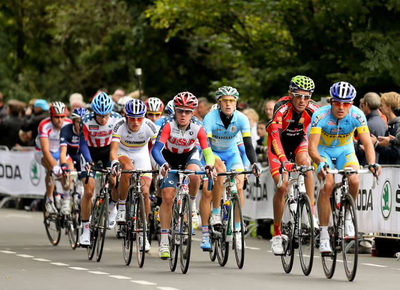 Philipe Gilbert se impuso en la prueba de fondo elite, Sergio Henao terminó noveno