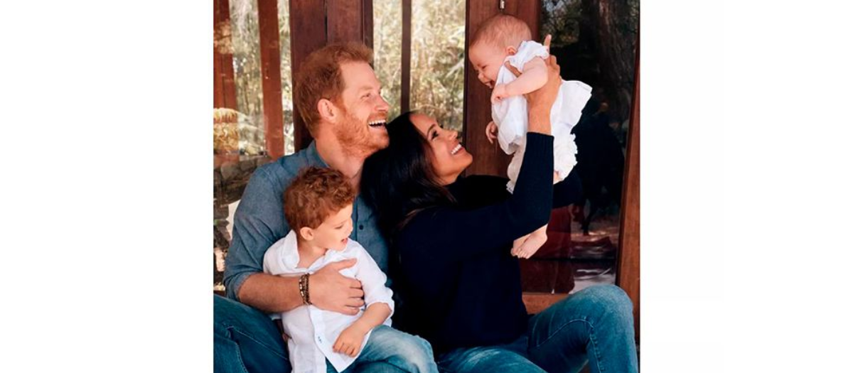 Archie y Lilibet, hijos de Harry y Meghan, son nombrados príncipes de Sussex