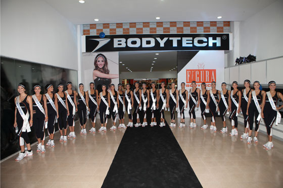 María Valencia, Srta Cauca es la Figura Bodytech
