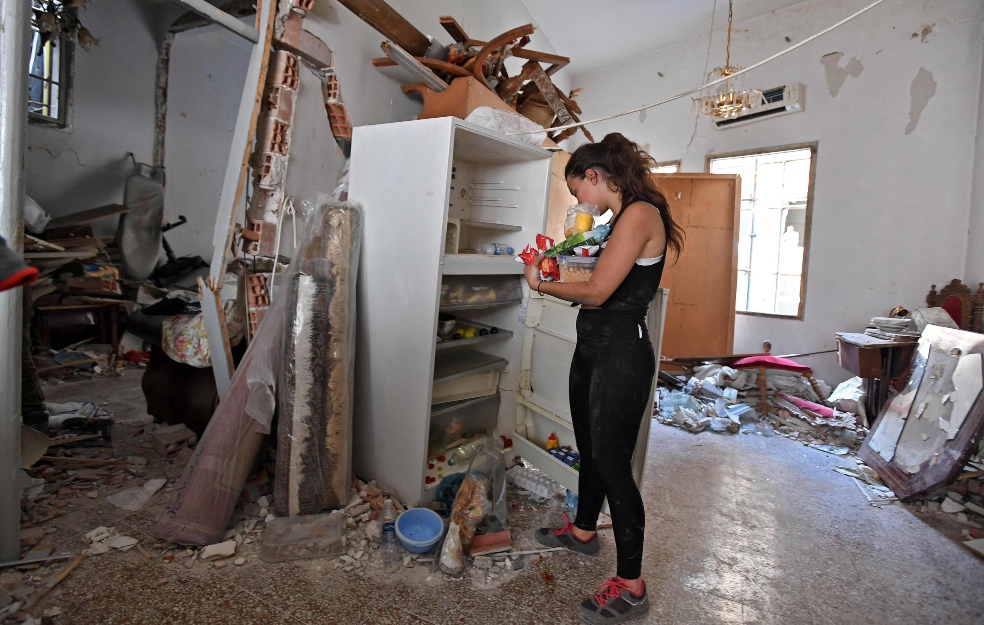 Las explosiones en Beirut, Líbano, causaron una destrucción impresionante. Agosto 5/2020.