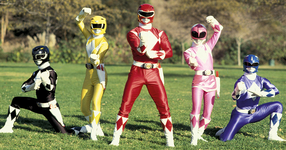 Vuelven los Power Rangers