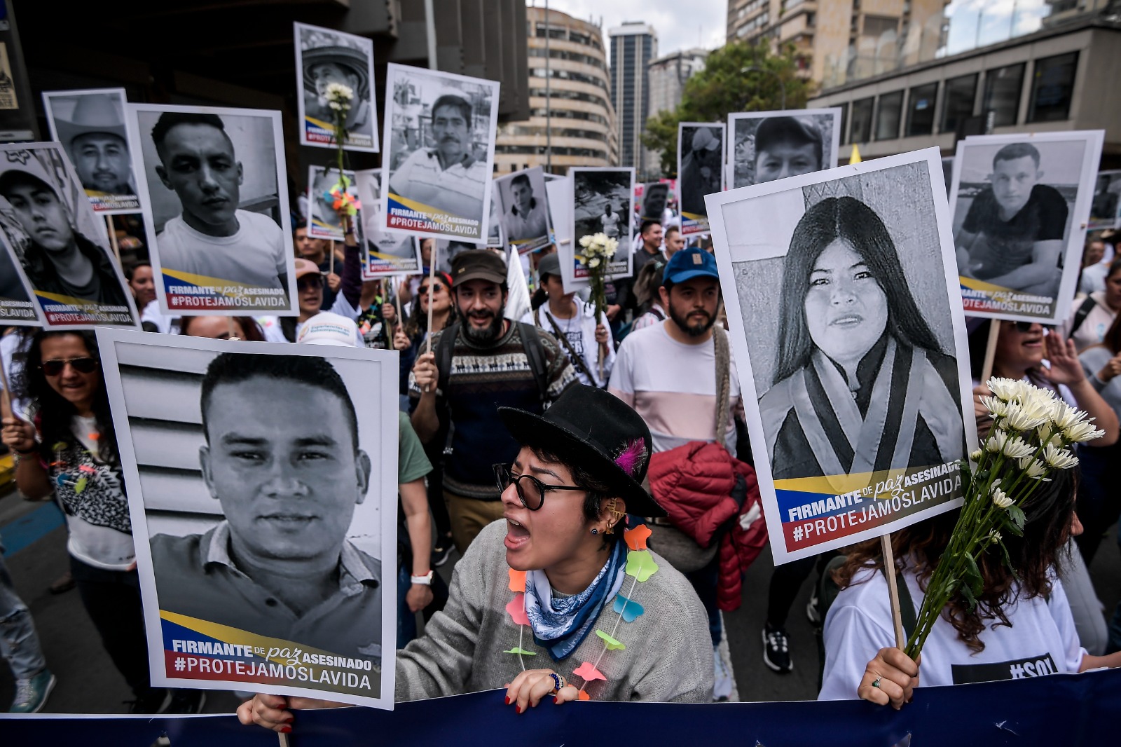 En imágenes: Así se vive la gran movilización “por la vida” en Bogotá