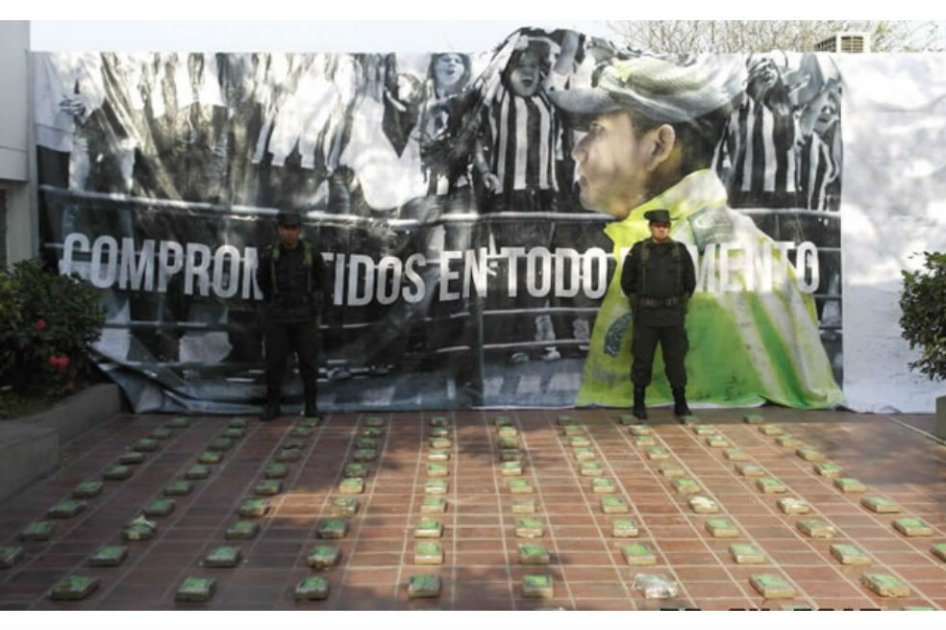 Incautan 124 kilos de cocaína en Barranquilla