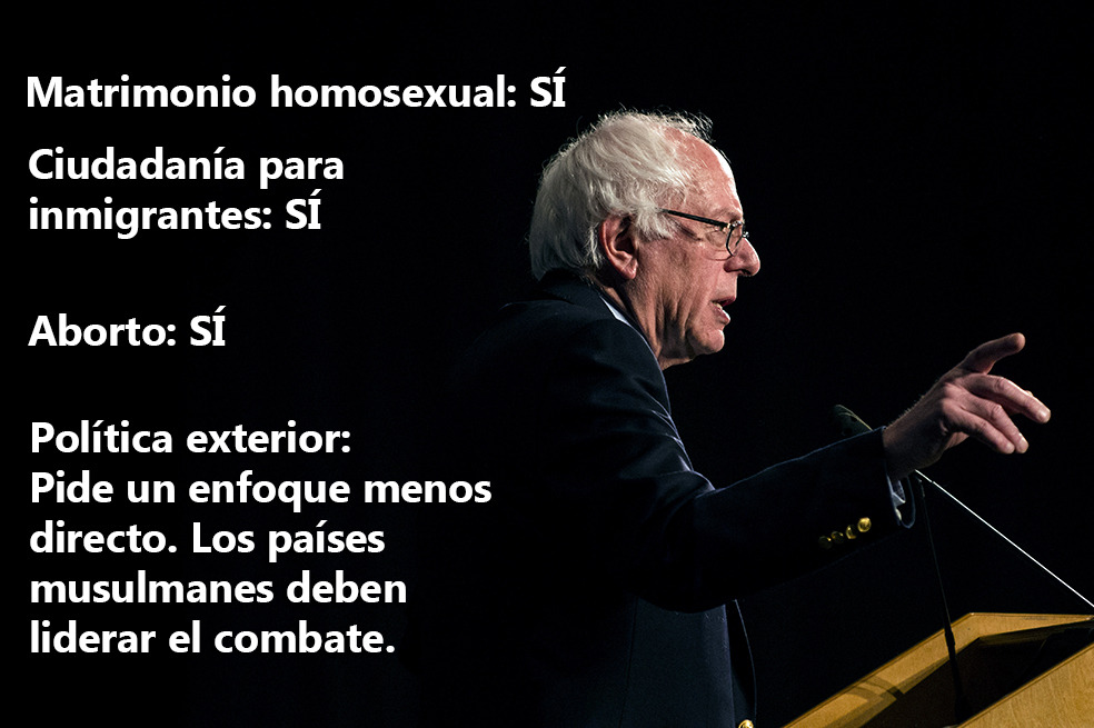 Bernie Sanders, el candidato de los indignados