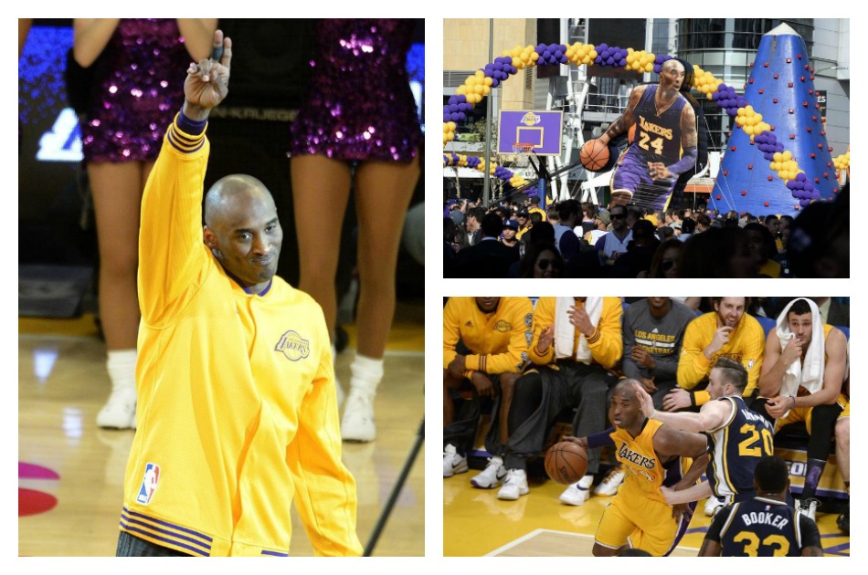 Las mejores imágenes de la despedida de Kobe Bryant en Los Ángeles