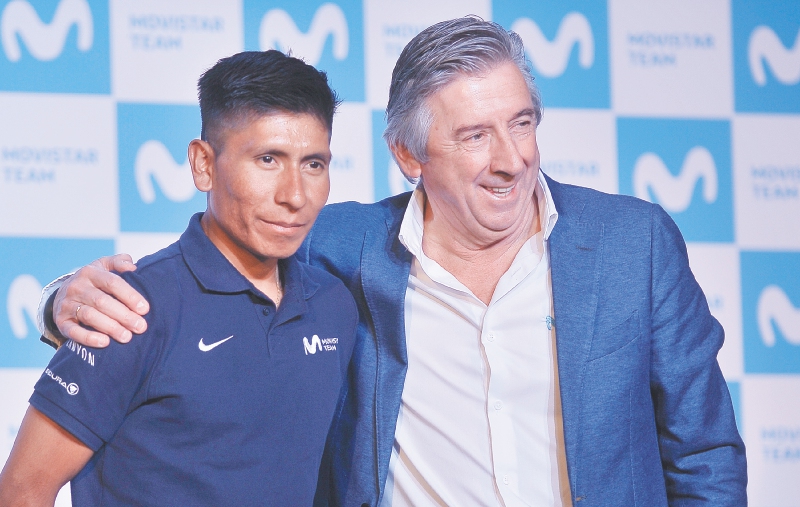 “Nairo Quintana es el hombre más fuerte que tenemos”: Eusebio Unzué