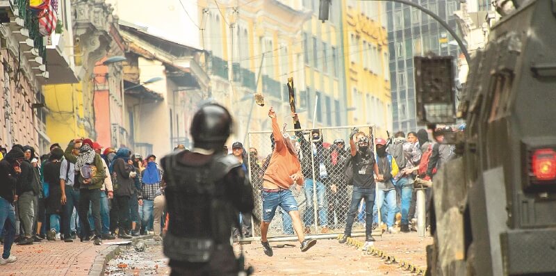 ¿Qué sacó a los ecuatorianos a la calle?