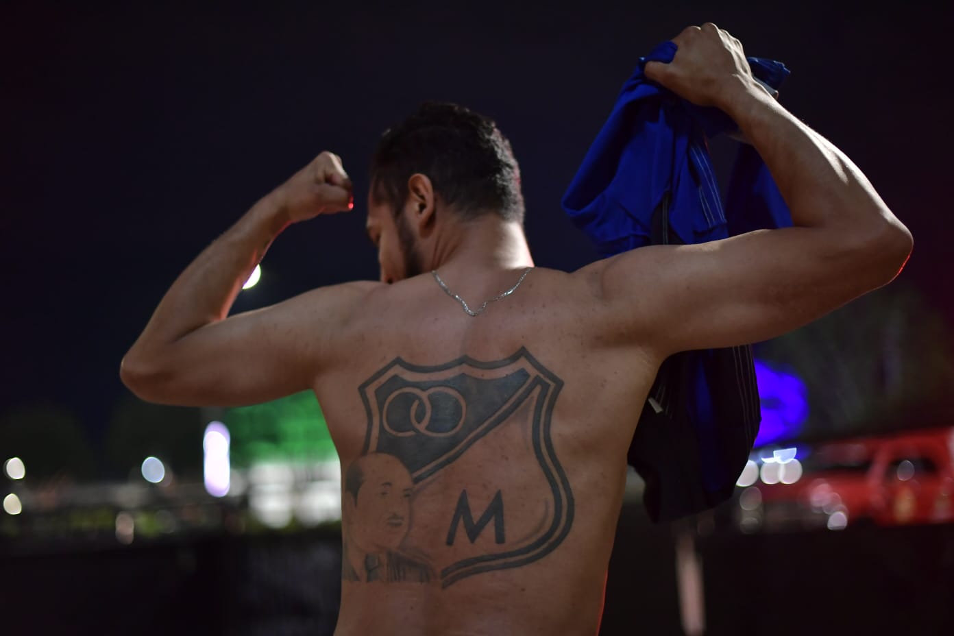 Fotos de la celebración de la hinchada de Millonarios por el título 16.