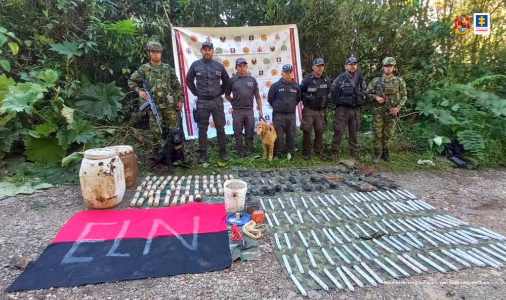Desmantelaron depósito de explosivos en Jardín, Antioquia
