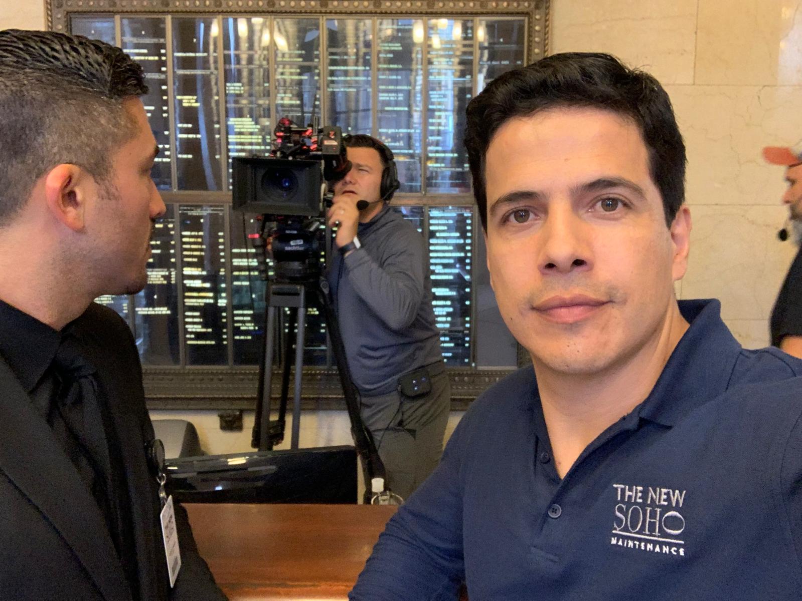 Freddy Flórez, actor colombiano.