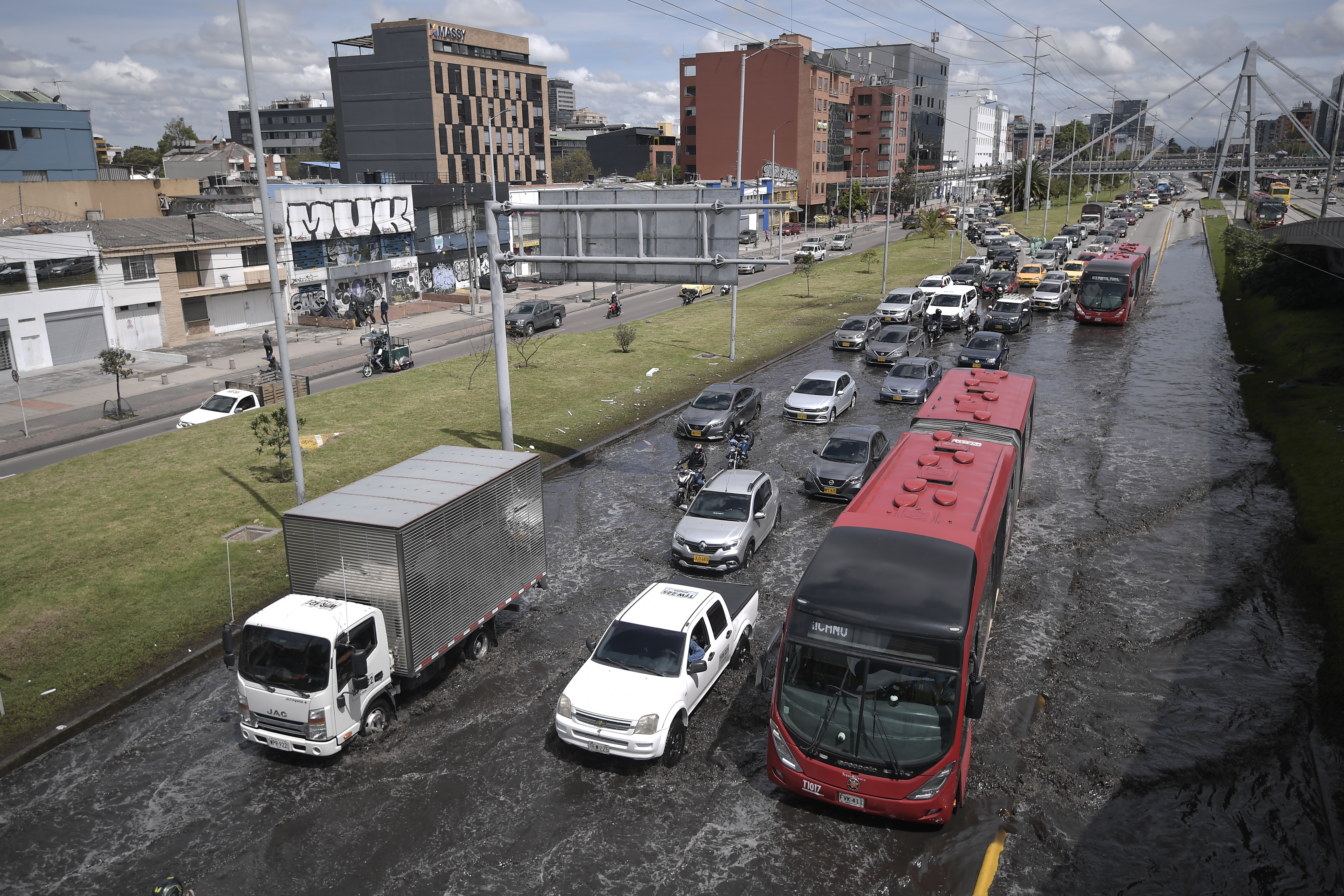 En estas localidades de Bogotá va a llover este jueves, 29 de enero, según el Ideam