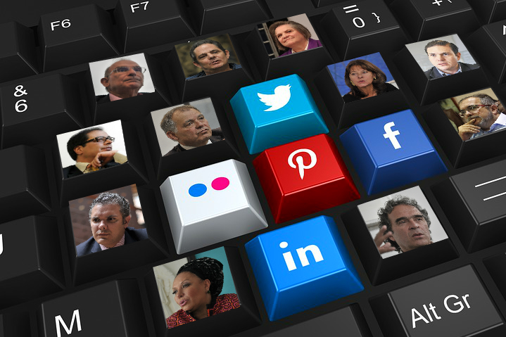 Los presidenciales con más seguidores falsos en redes sociales