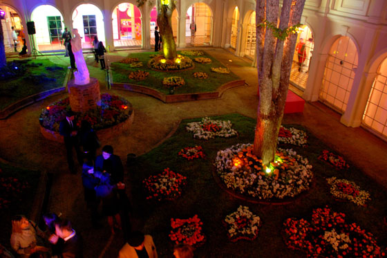 Los jardines creados por Agatha Ruiz de la Prada en Bogotá