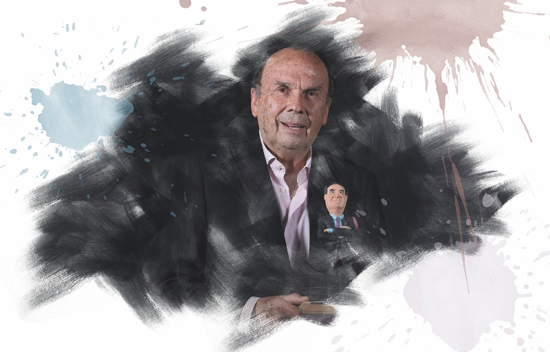 Hernán Peláez Restrepo, periodista deportivo con más de 50 años de experiencia. / Mauricio Alvarado - El Espectador