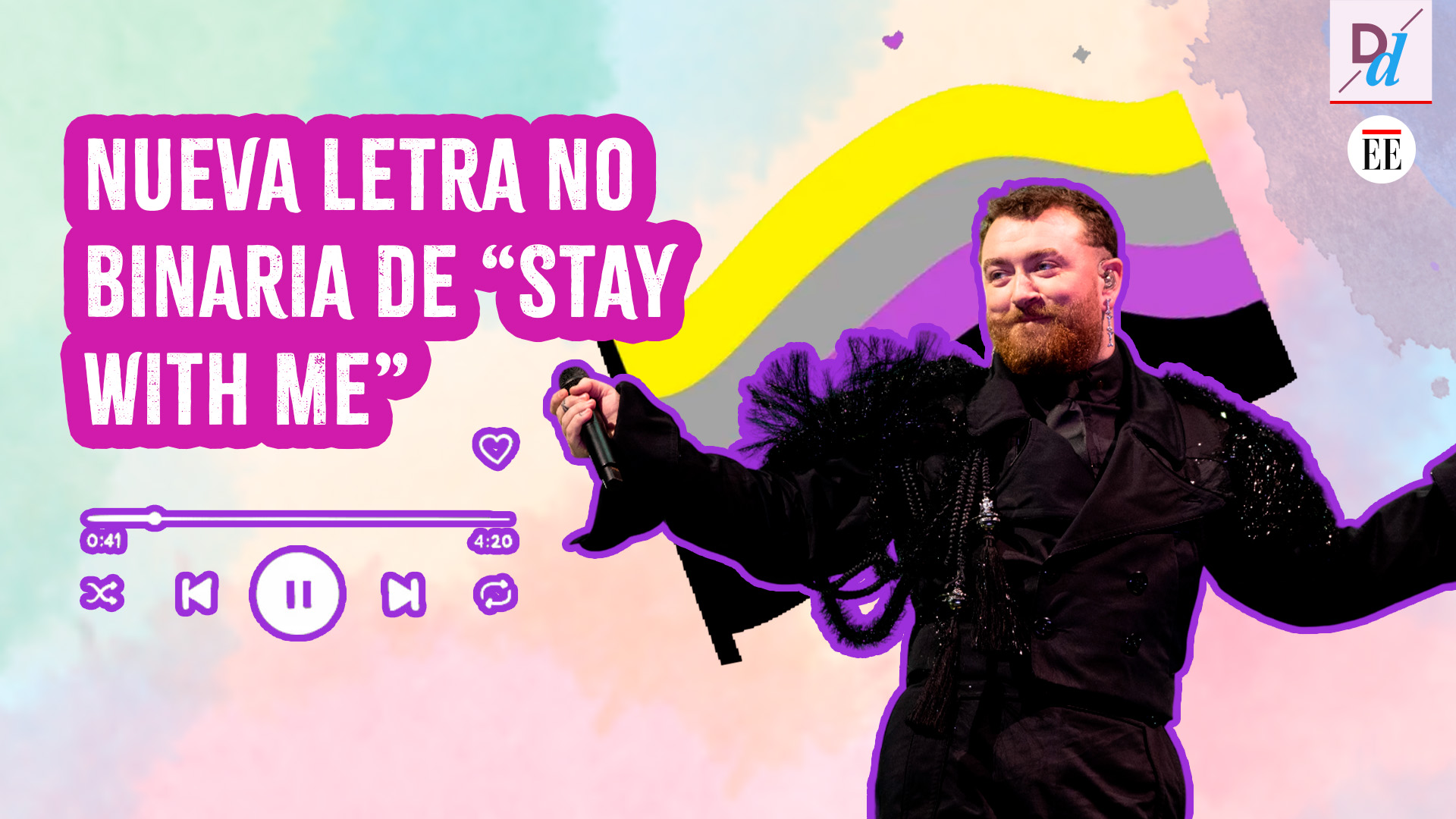 Sam Smith cambia la letra de “Stay With Me” para reflejar su identidad no binaria
