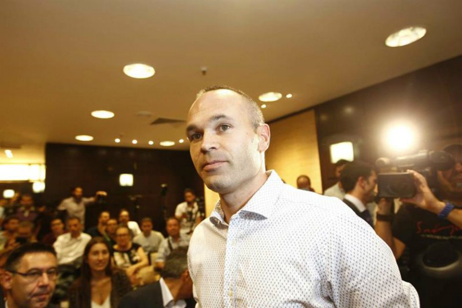 Andrés Iniesta: «Con Luis Enrique estoy disfrutando como nunca del fútbol»
