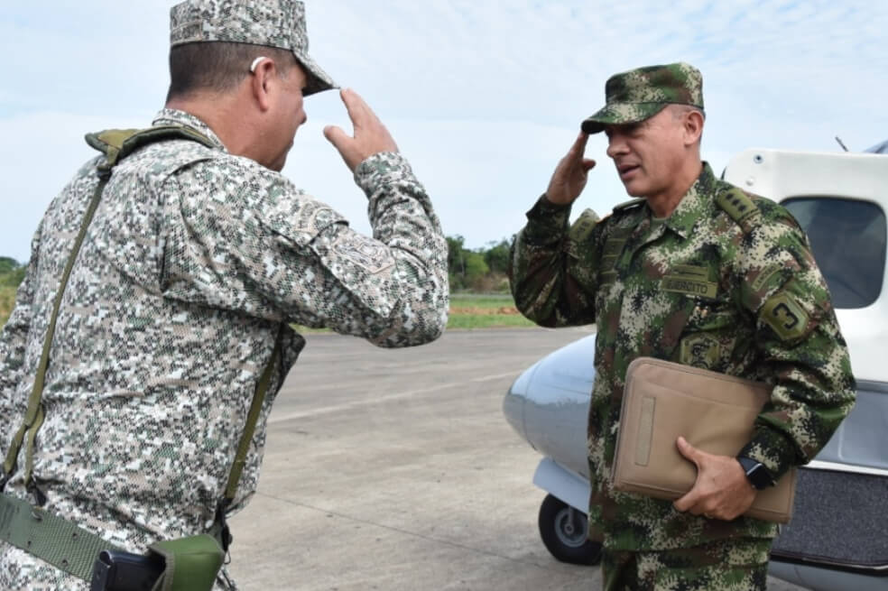 Gobierno saca al segundo comandante del Ejército, general Adelmo Fajardo