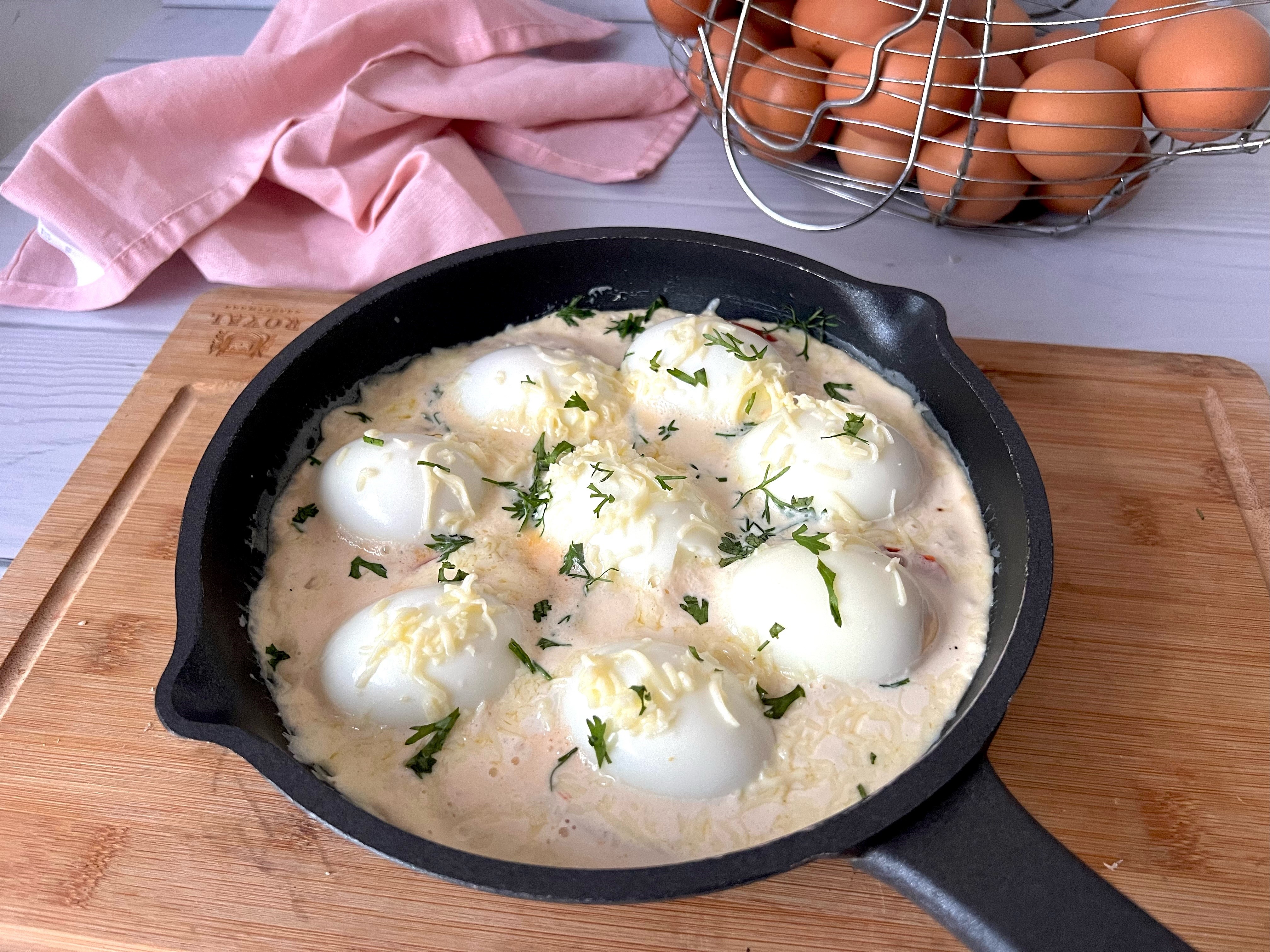 ¿Huevos cremosos para este domingo? Nosotros te enseñamos a prepararlos
